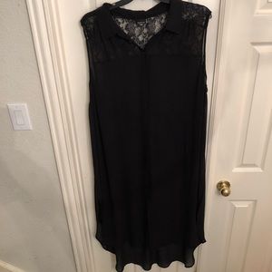 Torrid Chiffon Button Up Duster